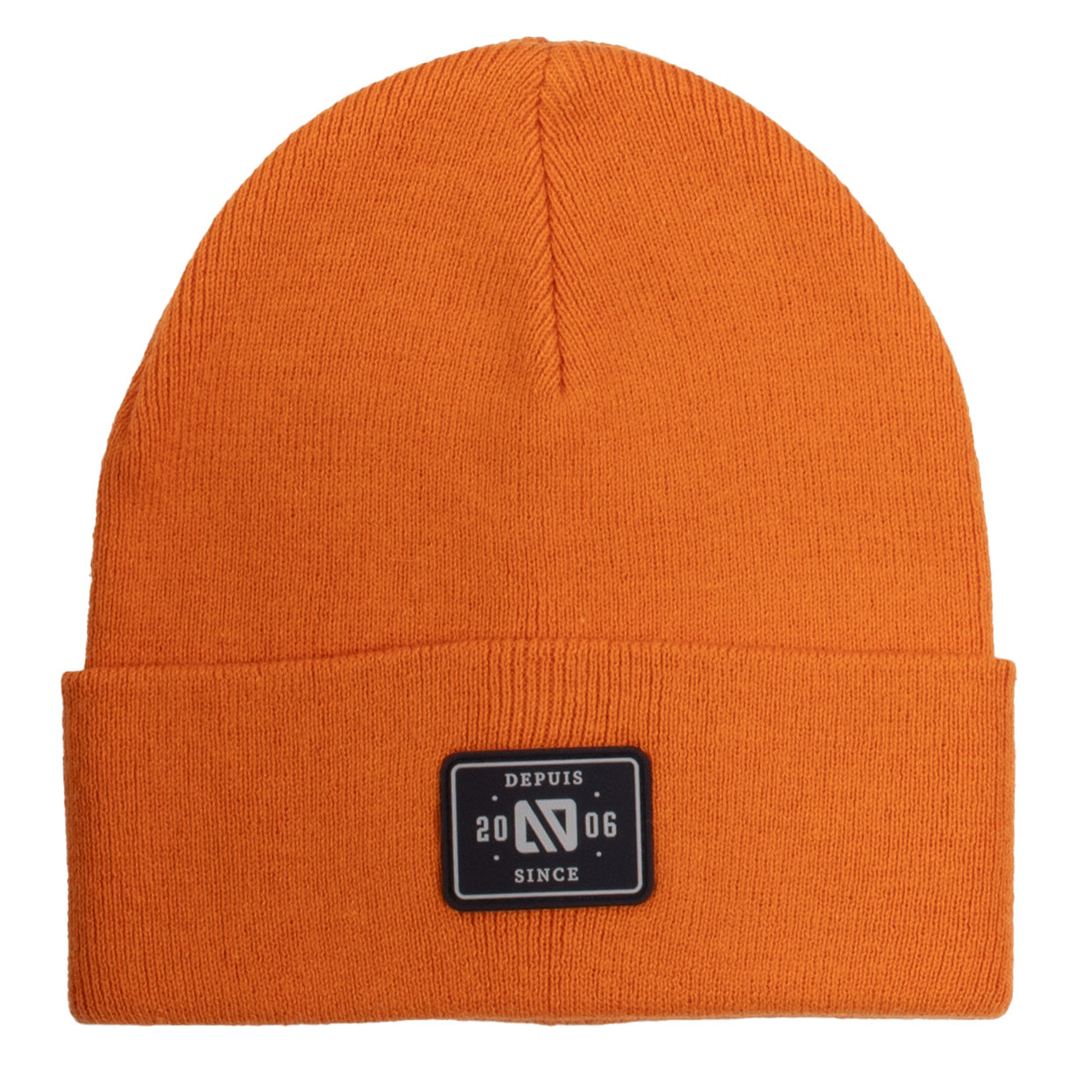 Tuque en tricot  Unisexe Orange