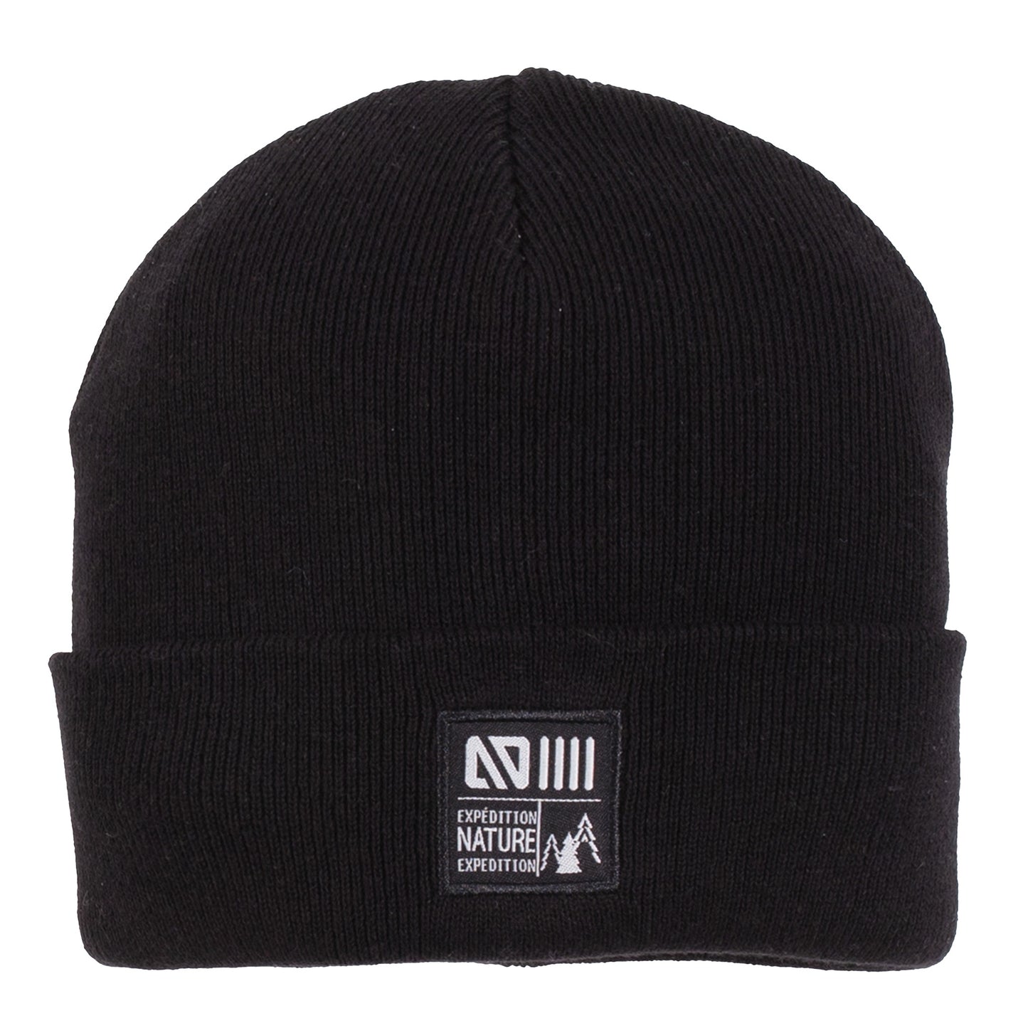 Tuque en tricot  Unisexe Noir