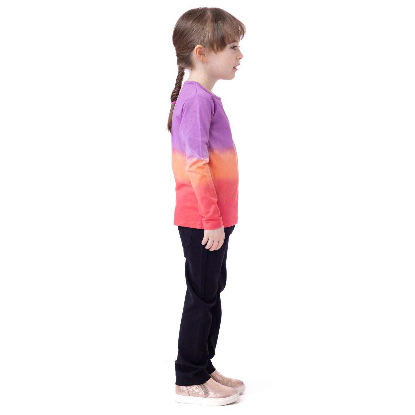 T-shirt manches longues  Filles Violet