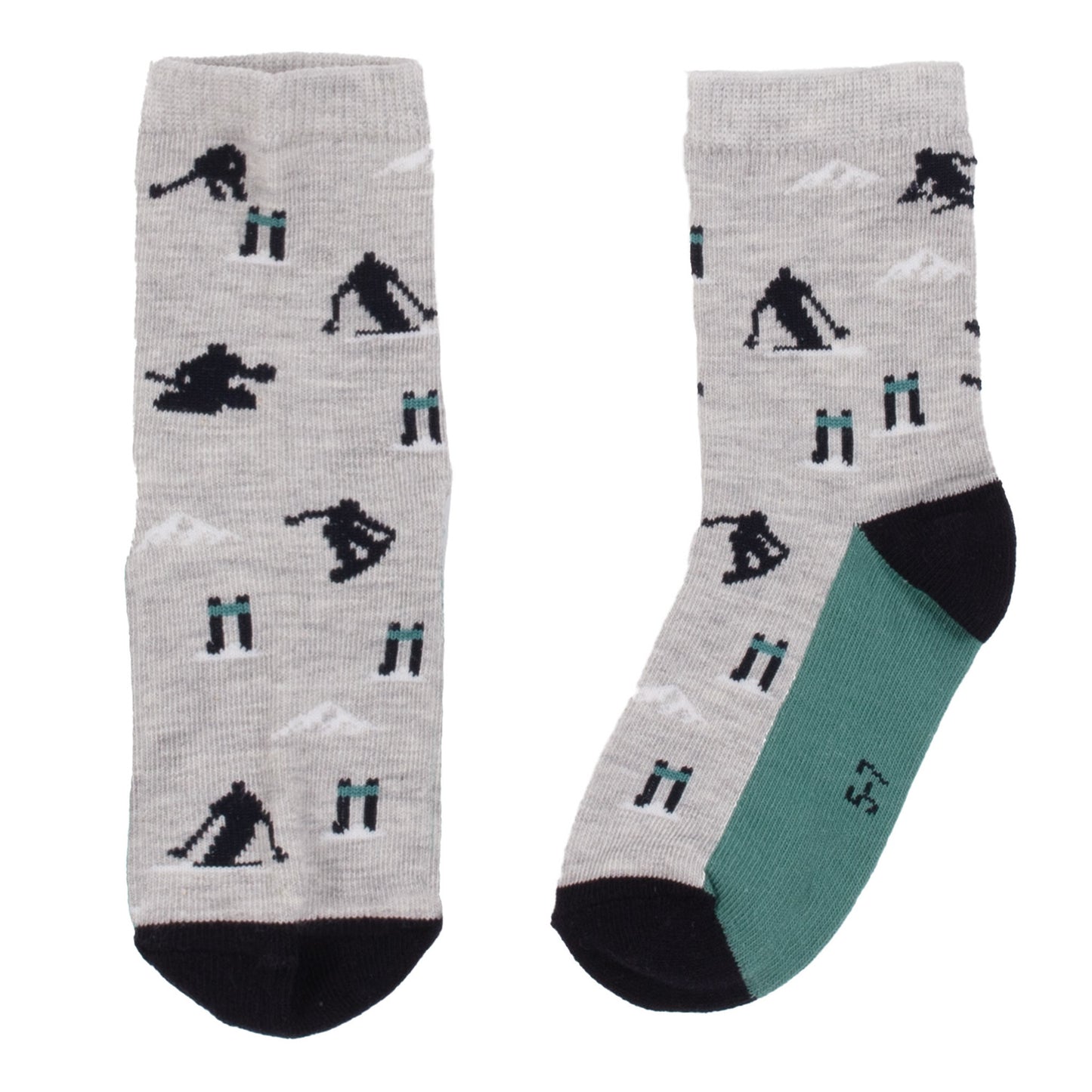 Chaussettes  Garçons Gris chiné