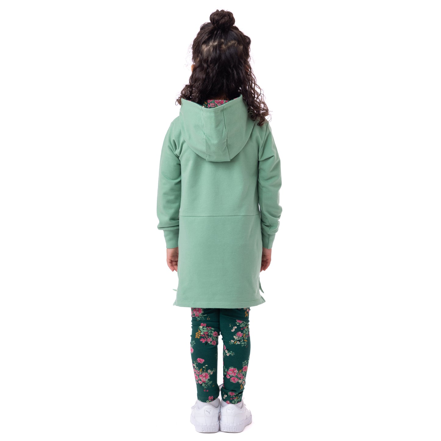 Tunique à capuchon  Filles Vert