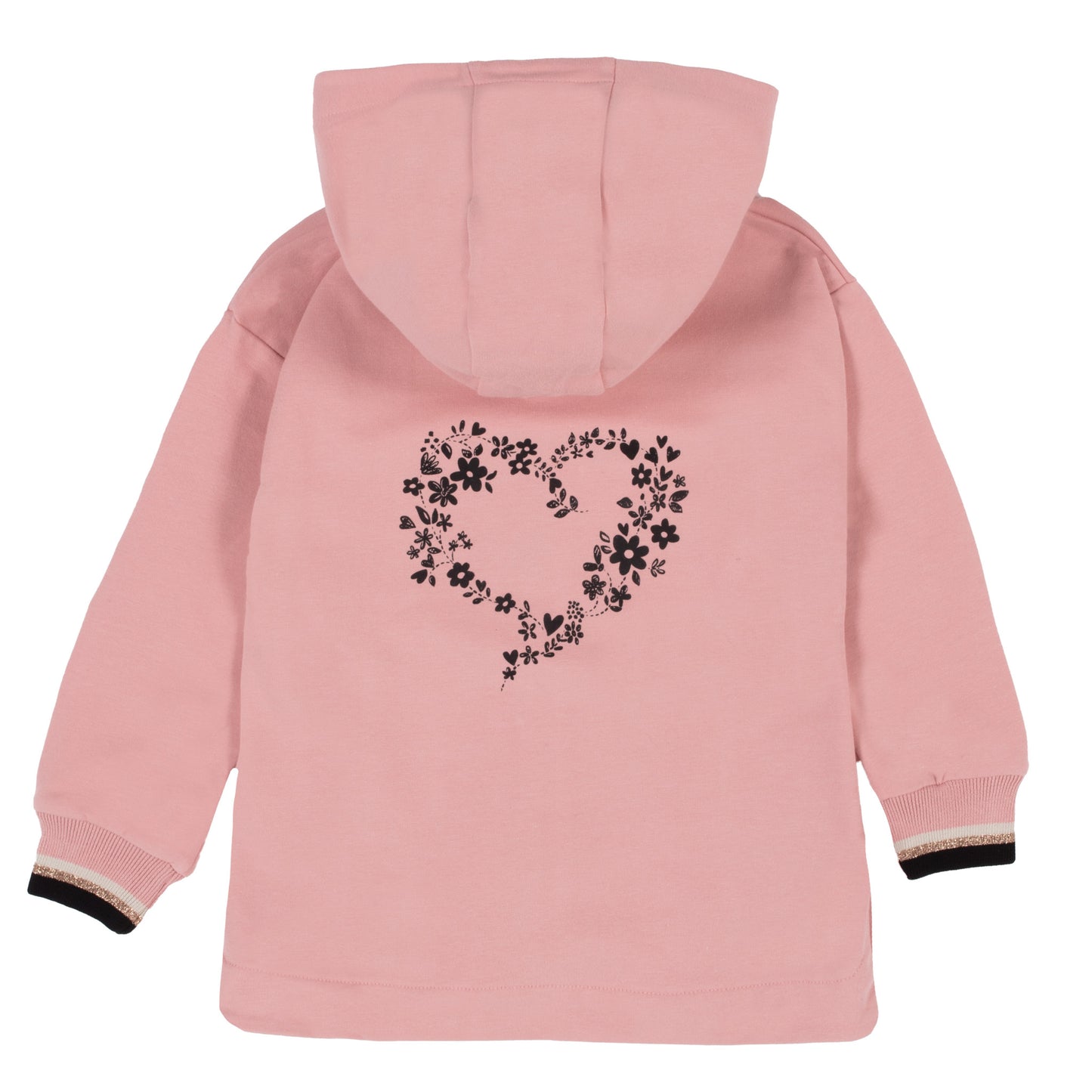 Veste à capuchon  Filles Corail