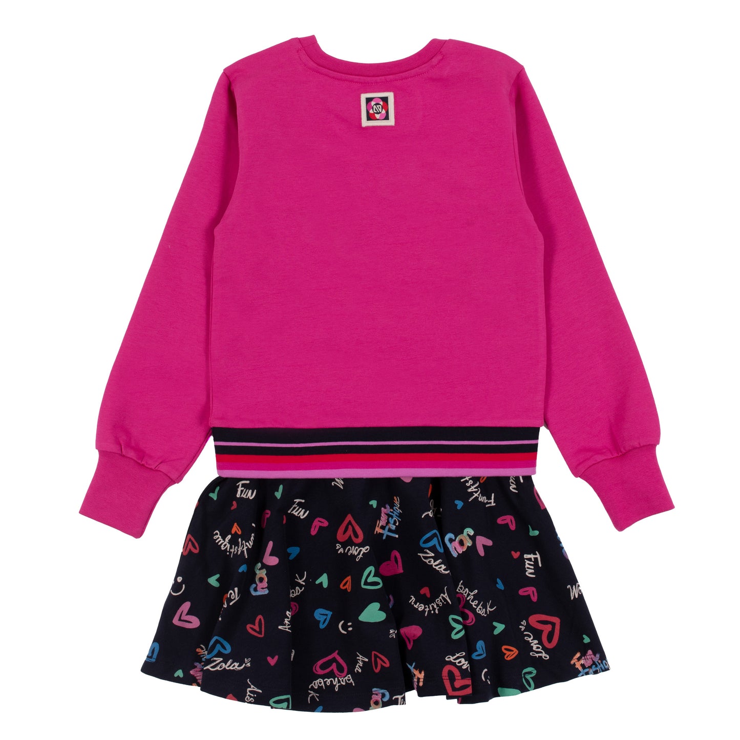 Robe  Filles Fuchsia