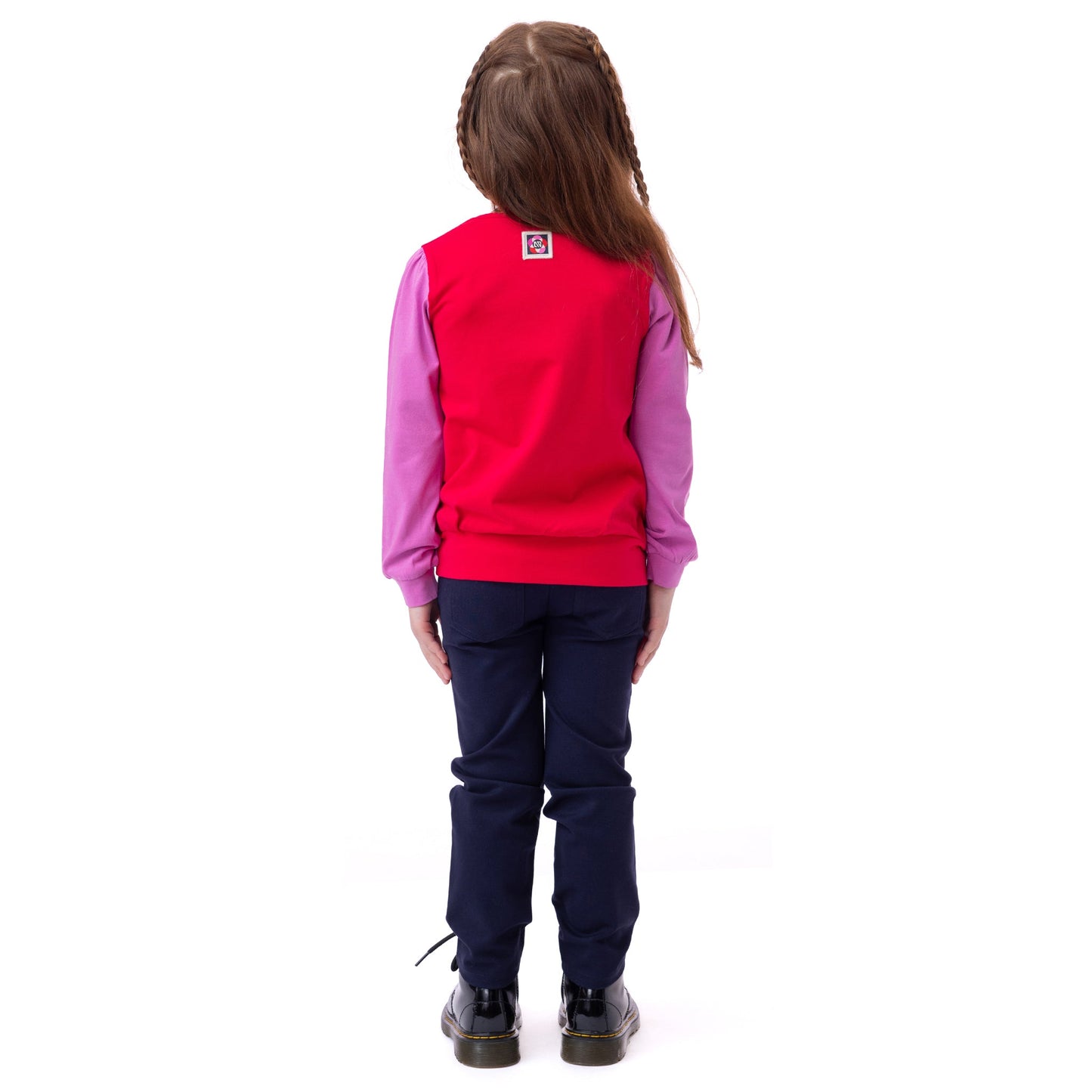 T-shirt manches longues  Filles Rouge