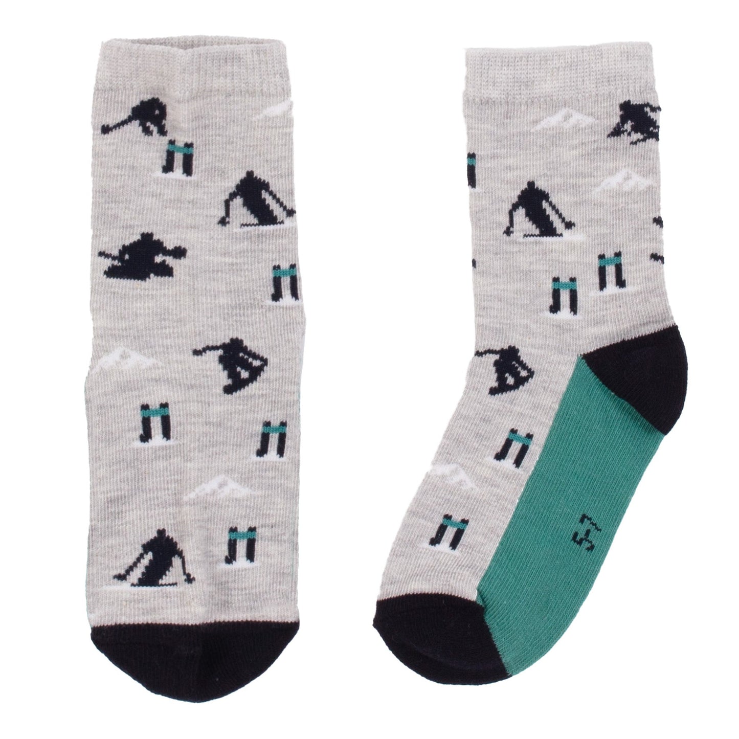 Chaussettes  Bébé Garcon Gris chiné