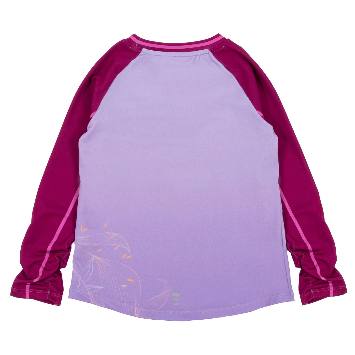 T-shirt manches longues athlétique  Filles Lilas