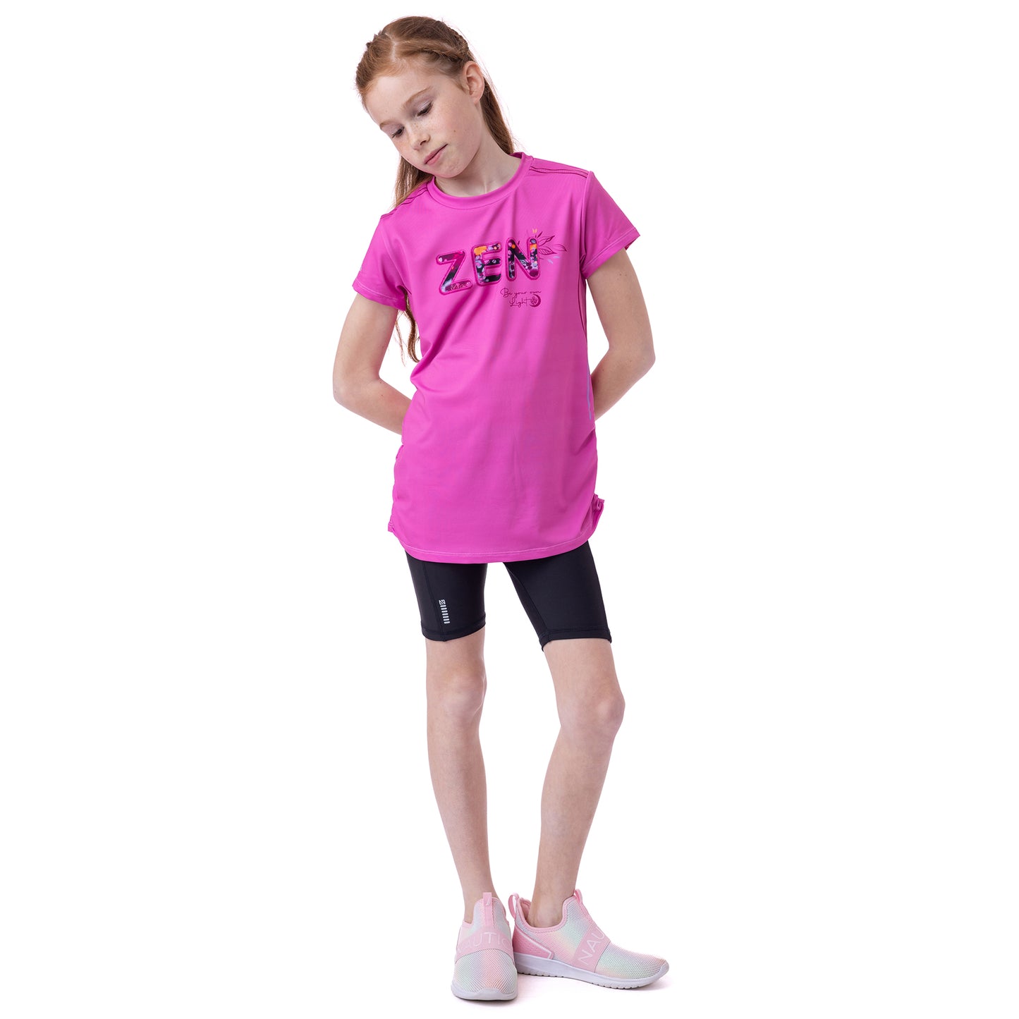 T-shirt athlétique  Filles Mauve