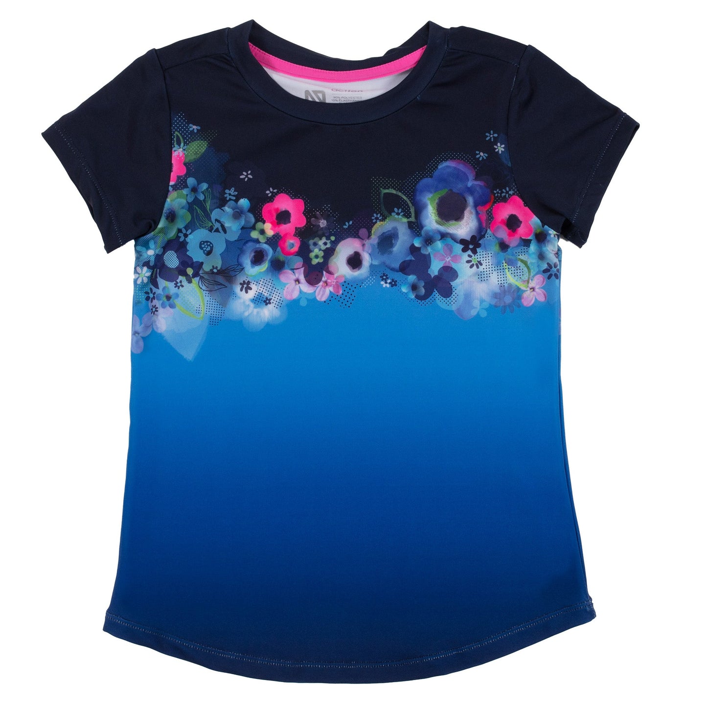 T-shirt athlétique  Filles Turquoise