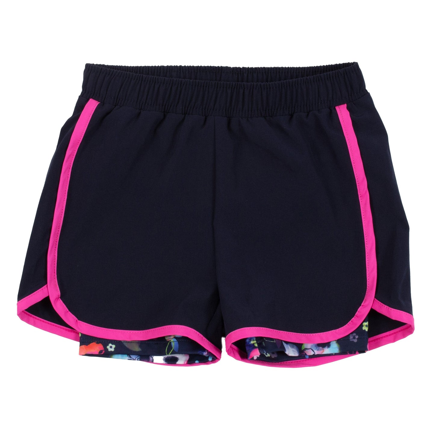 Short athlétique  Filles Marine