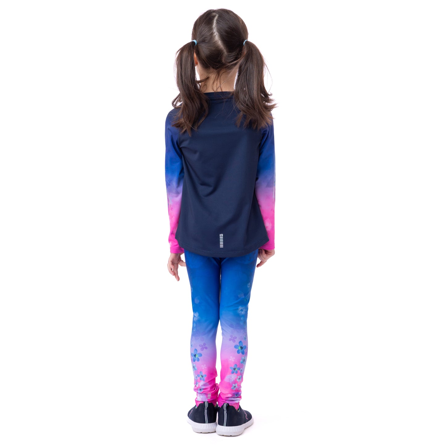 Legging athlétique  Filles Marine