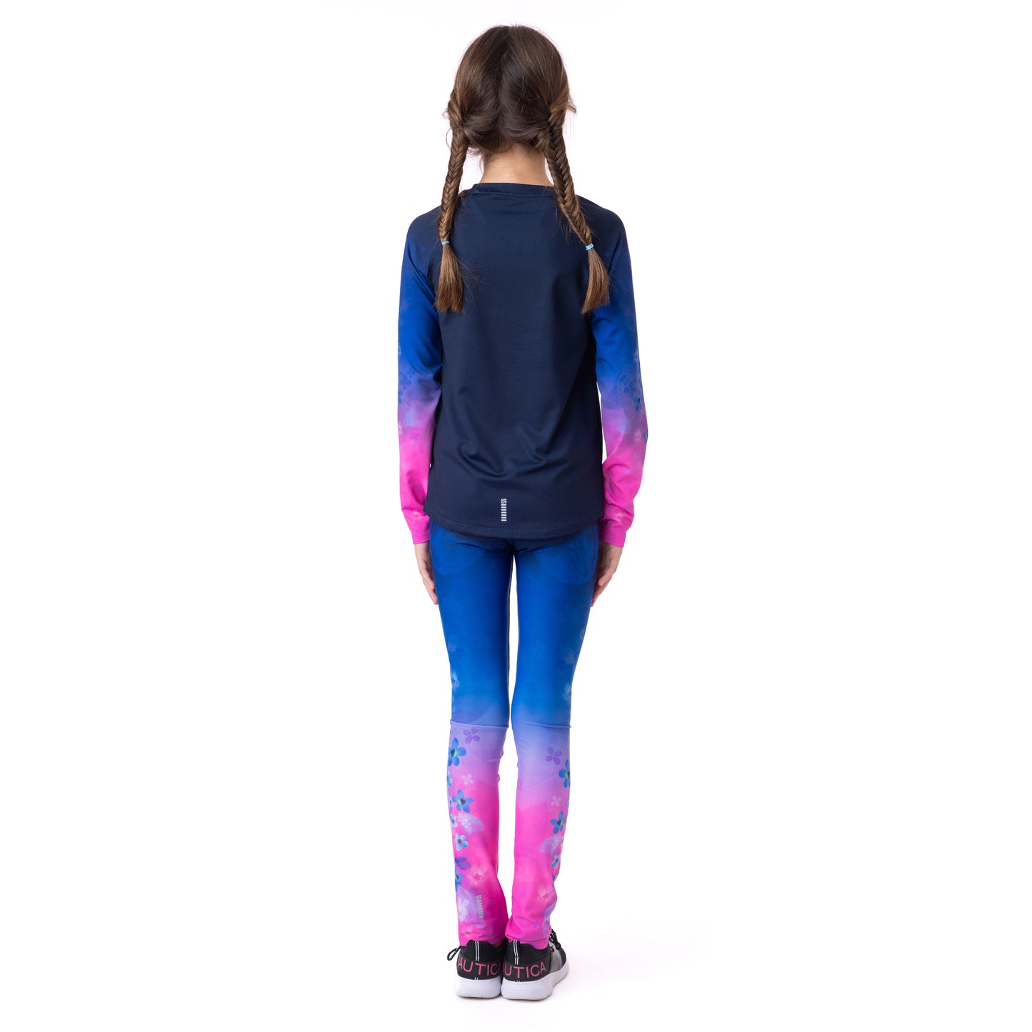 Legging athlétique  Filles Marine