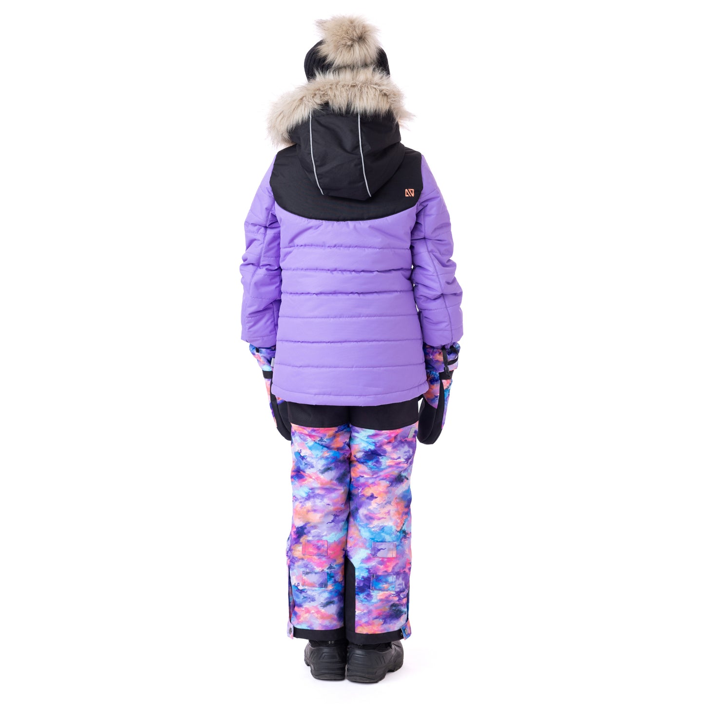 Habit de neige Margot  Filles Lilas