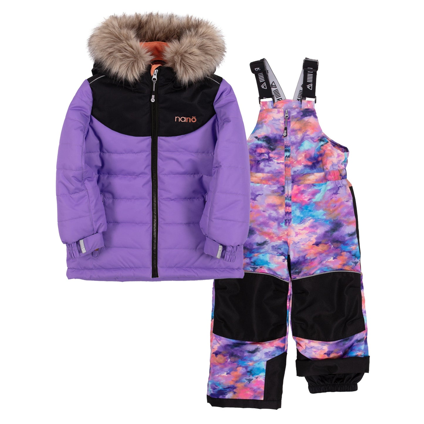 Habit de neige Margot  Filles Lilas