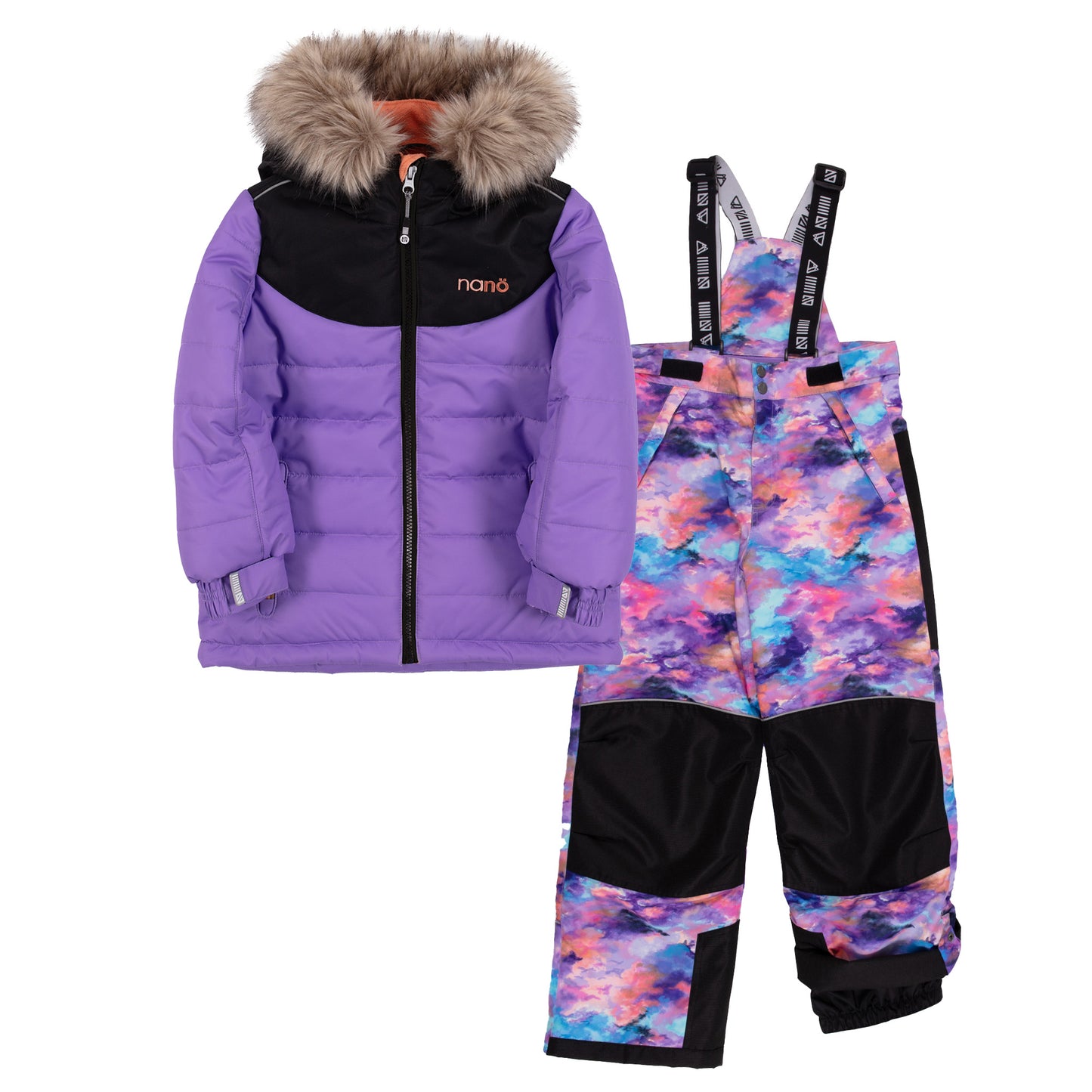 Habit de neige Margot  Filles Lilas