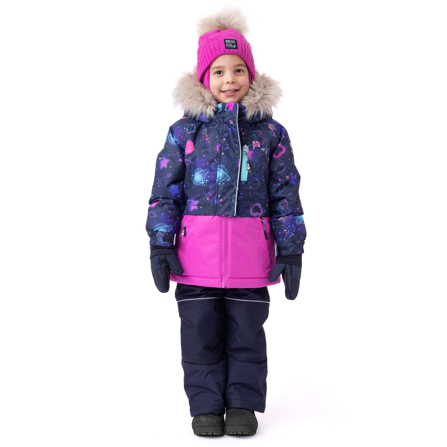 Habit de neige Jenna  Filles Marine