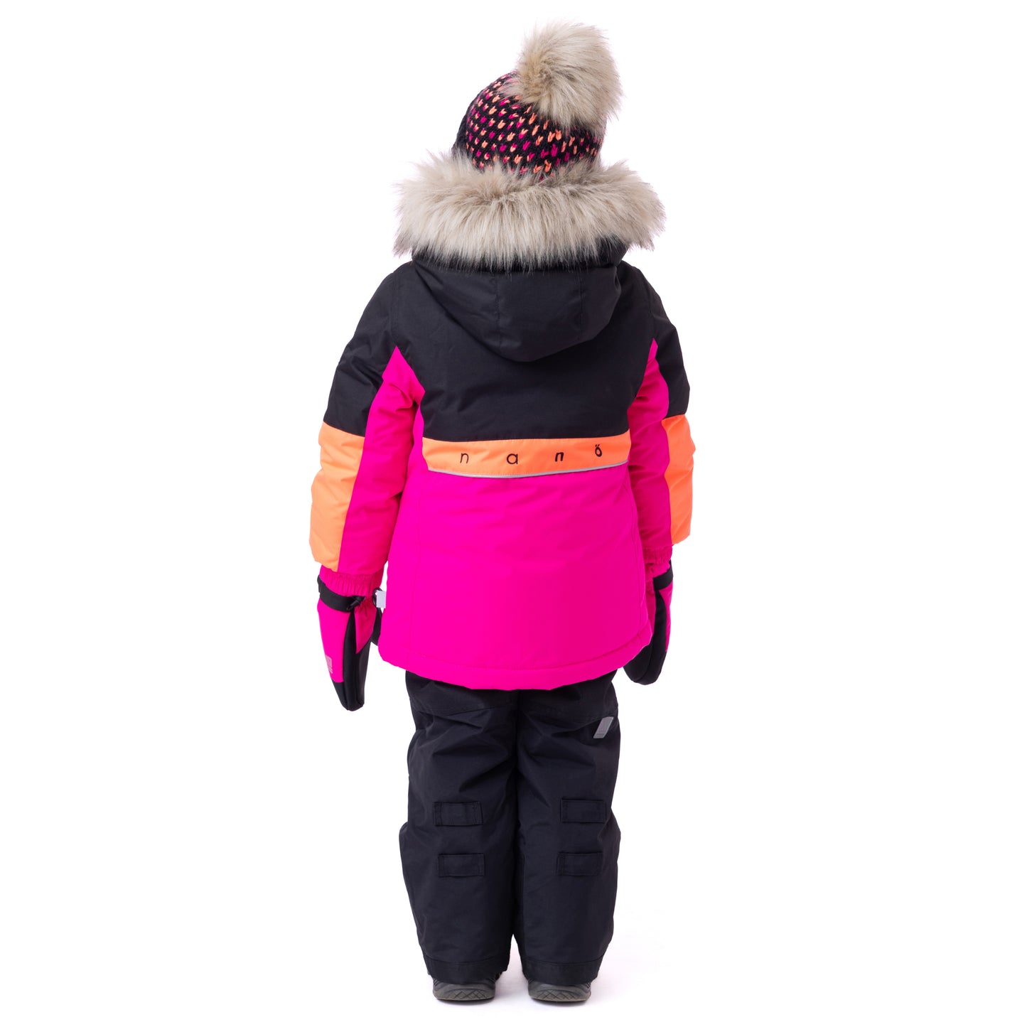 Habit de neige Amelia  Filles Fuchsia