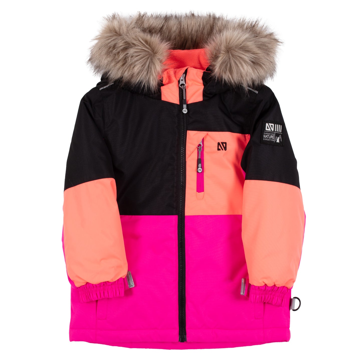 Habit de neige Amelia  Filles Fuchsia