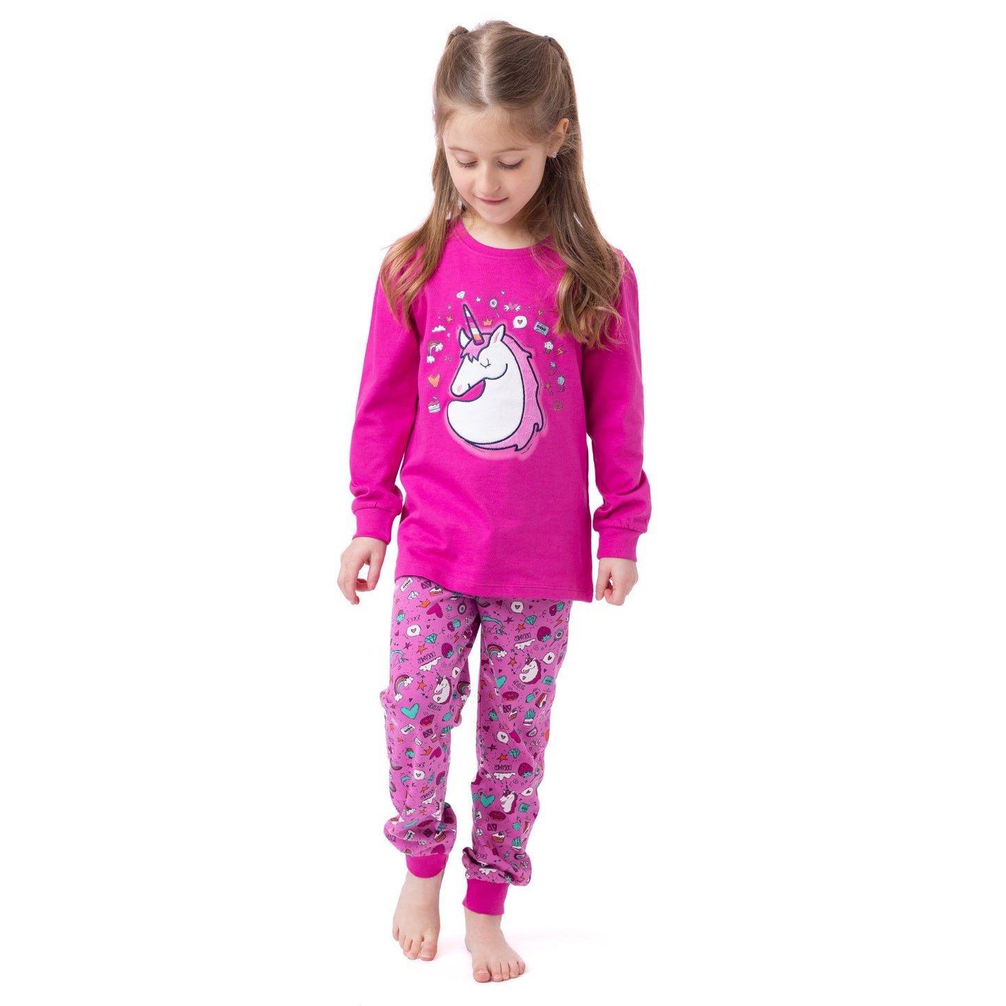 Pyjama  Filles Fuchsia