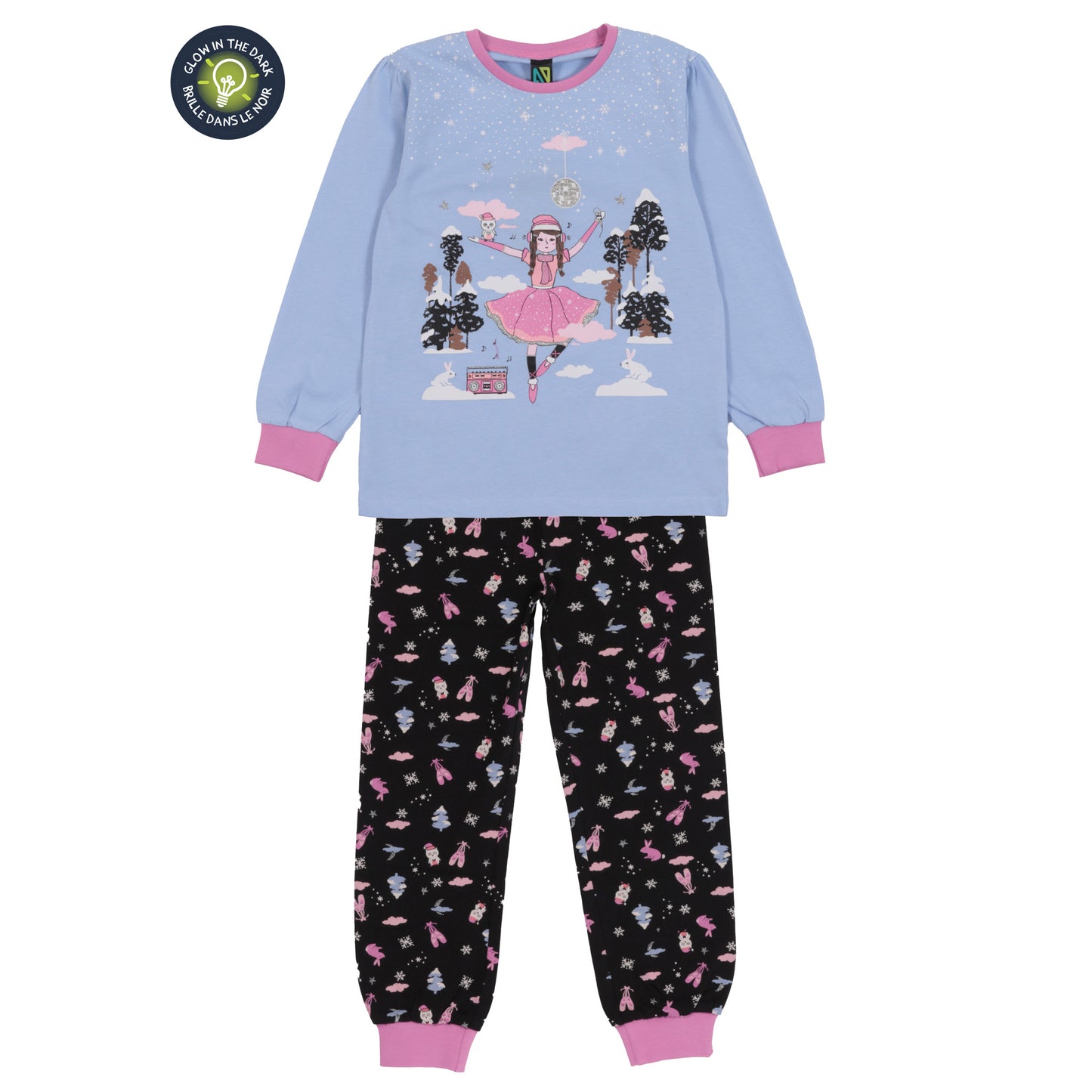 Pyjama  Filles Lilas