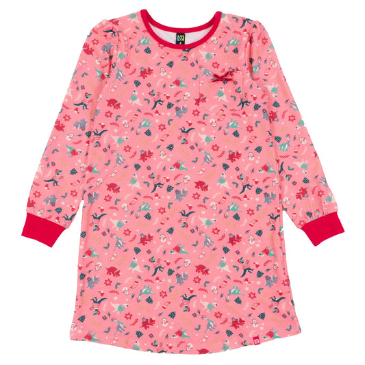 Robe de nuit  Filles Corail