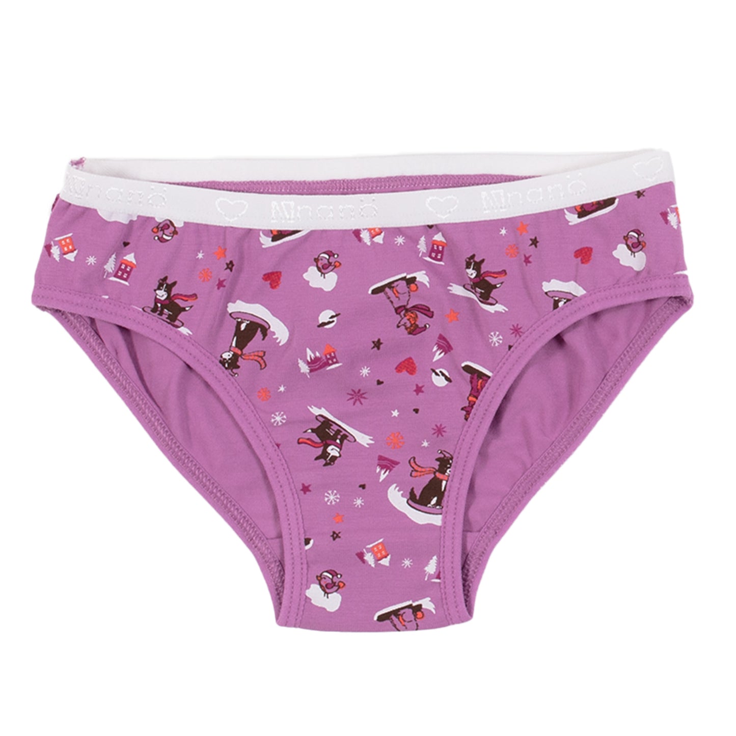 Culottes, paquet de 3  Filles Violet