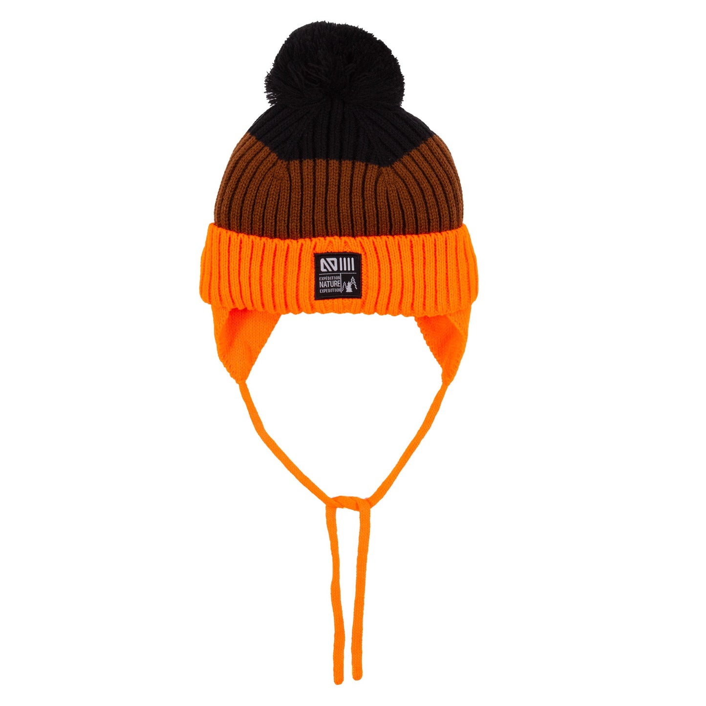 Tuque en tricot Luke bébé Bébé Garcon Orange