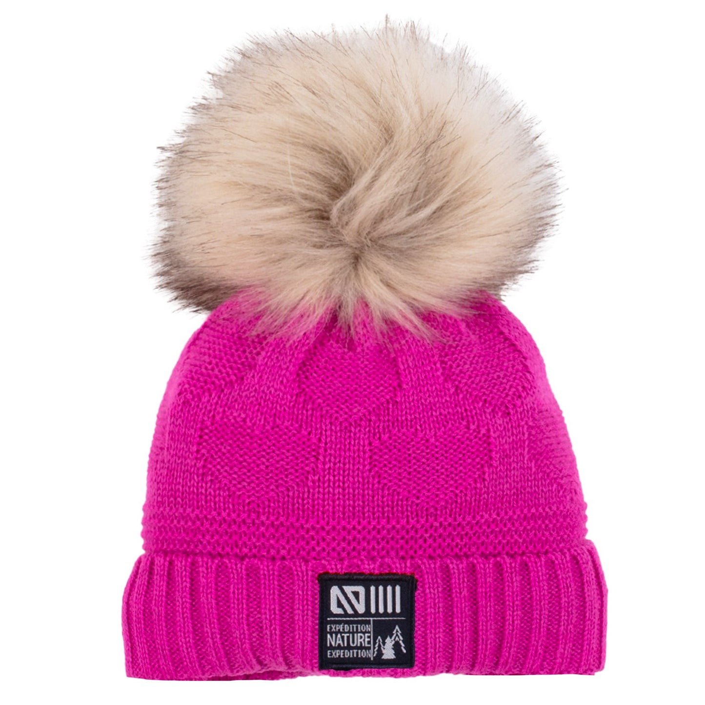 Tuque en tricot Jenna  Filles Mauve