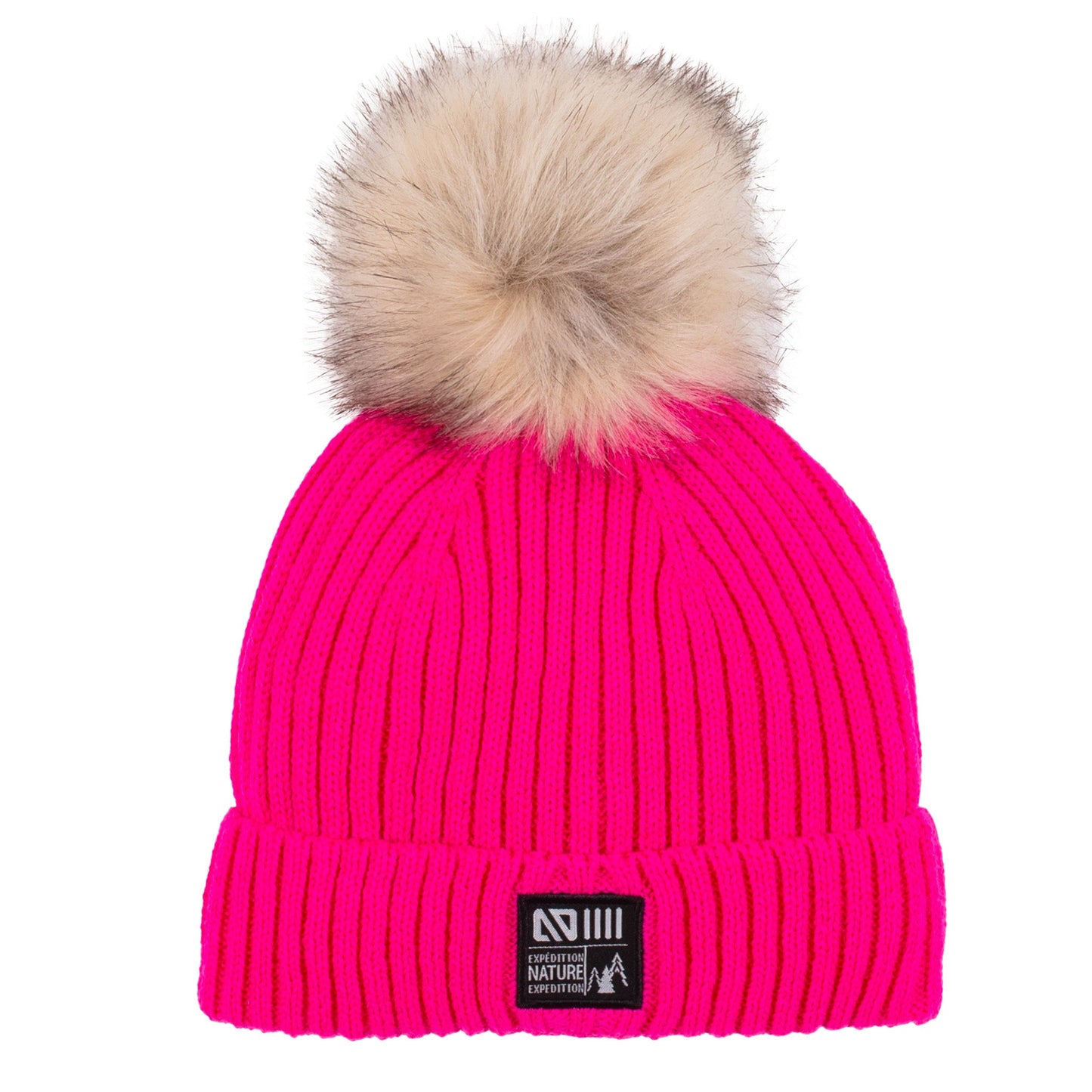 Tuque en tricot Ariane  Filles Fuchsia