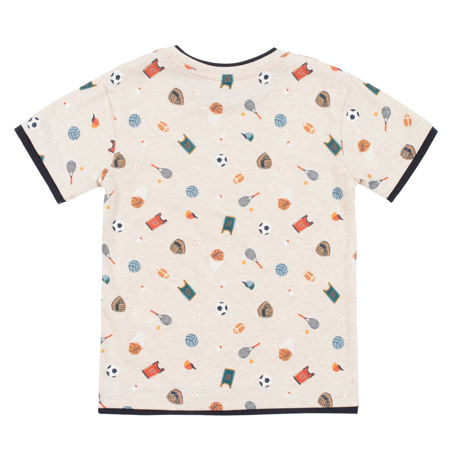 T-shirt  Garçons Beige chiné