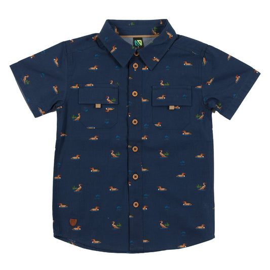 Chemise  Garçons Marine