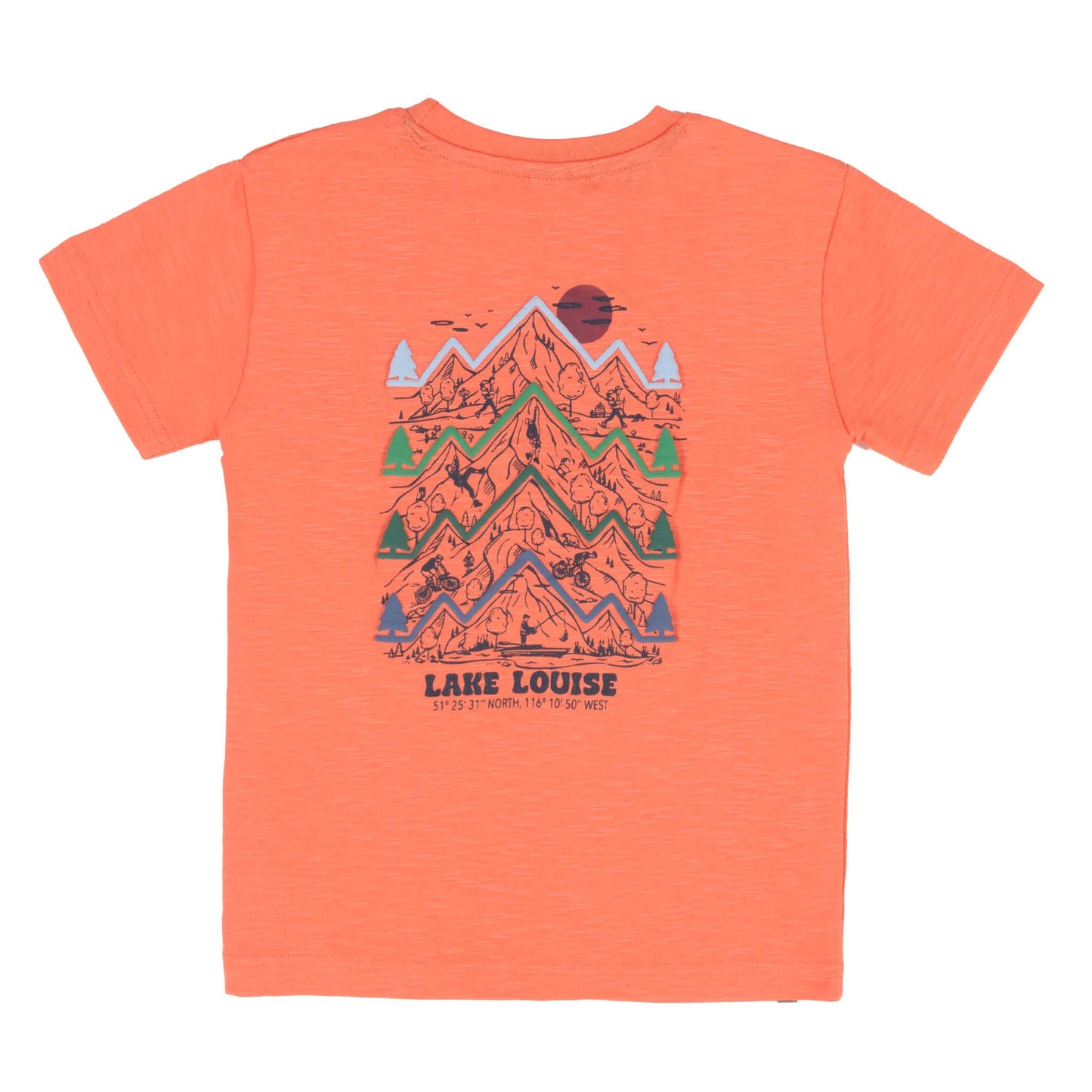 T-shirt  Garçons Orange