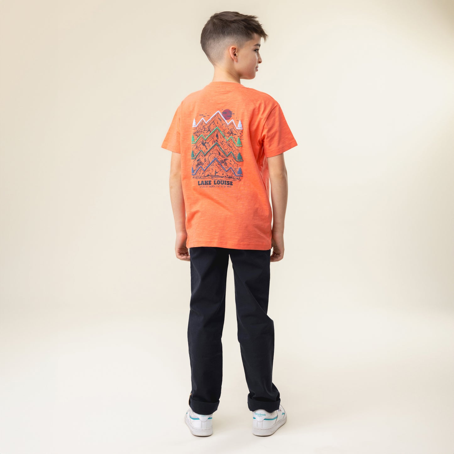 T-shirt  Garçons Orange