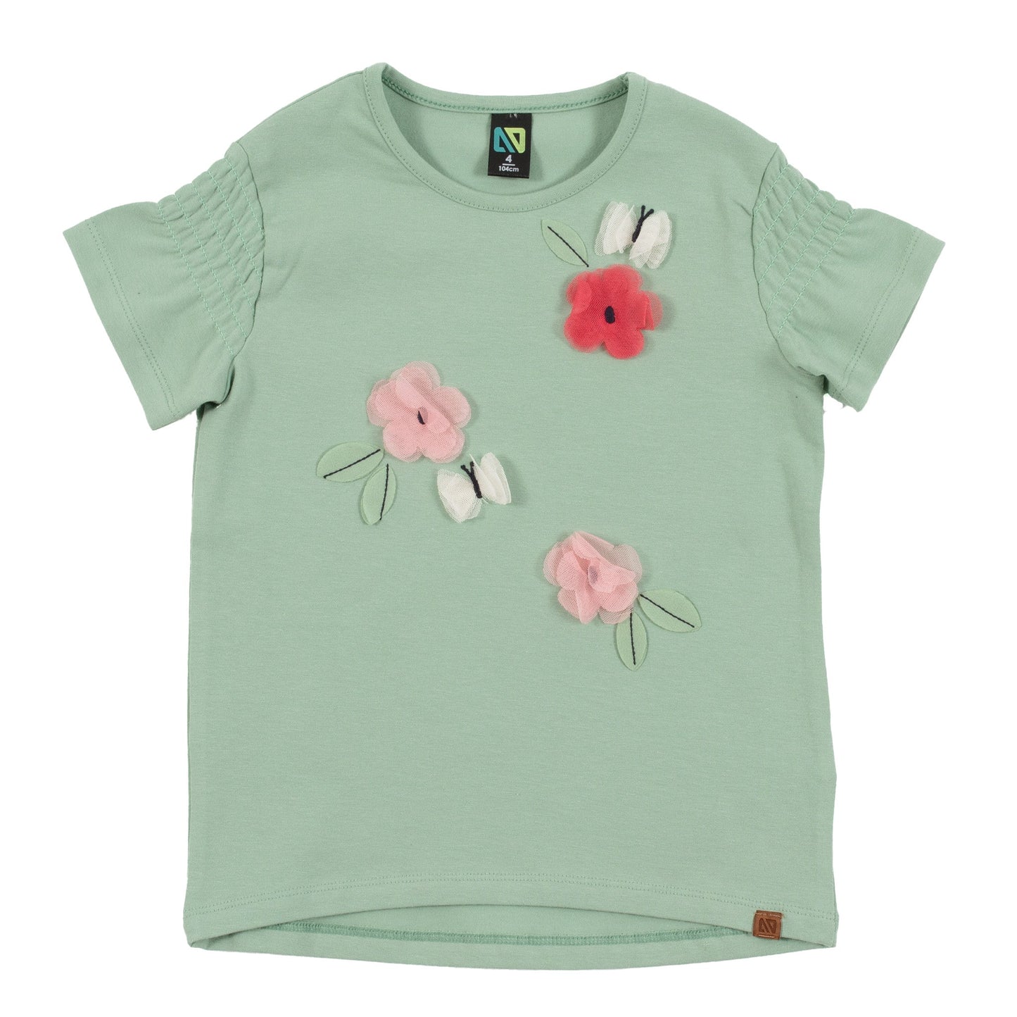 T-shirt  Filles Vert