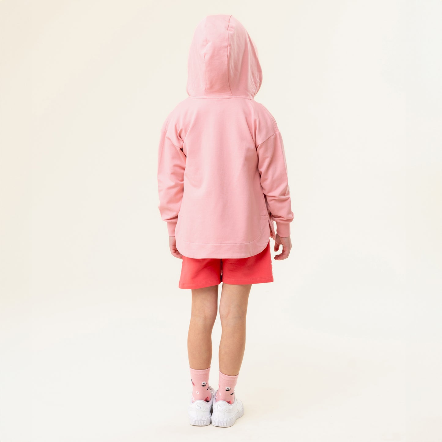 Veste à capuchon  Filles Rose Pâle