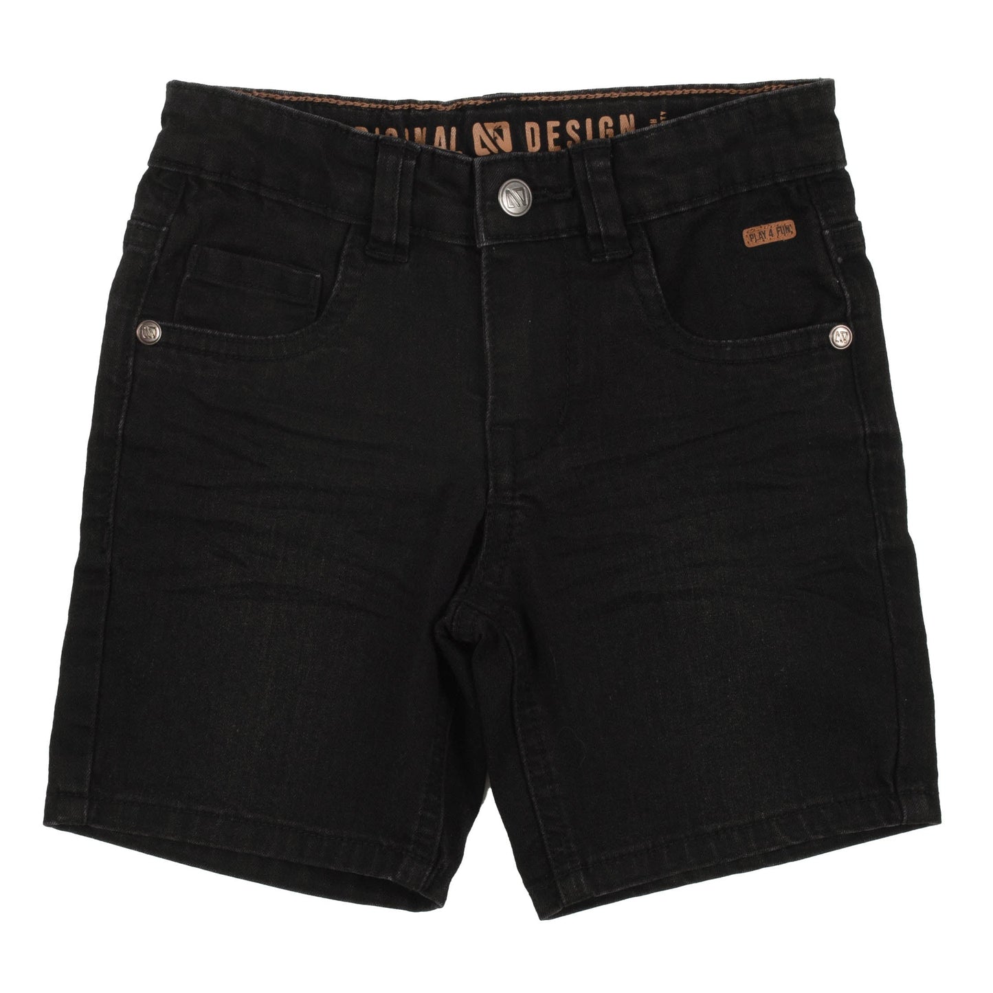 Bermuda  Garçons Denim noir