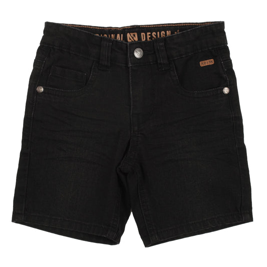 Bermuda  Garçons Denim noir