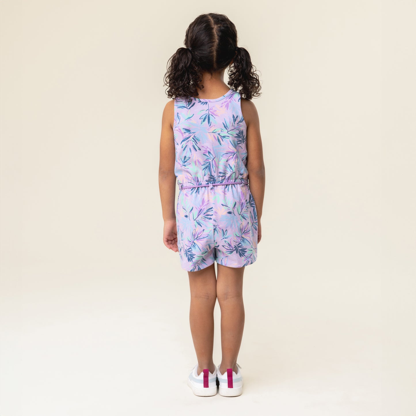 Combi-short  Filles Lilas