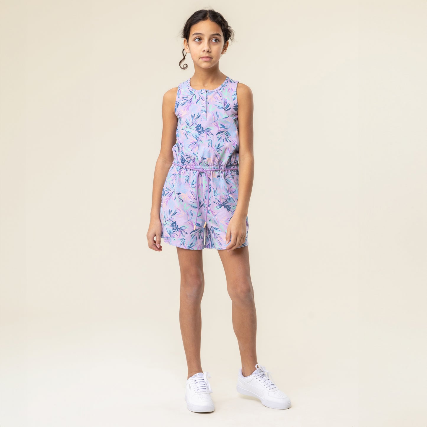 Combi-short  Filles Lilas