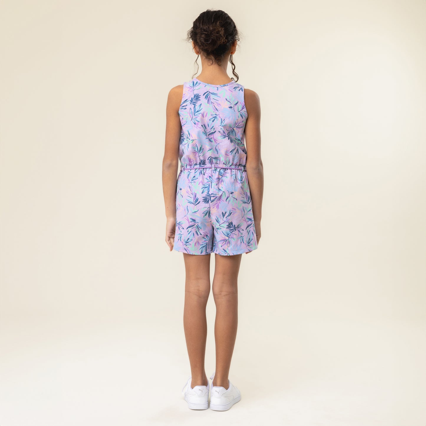 Combi-short  Filles Lilas