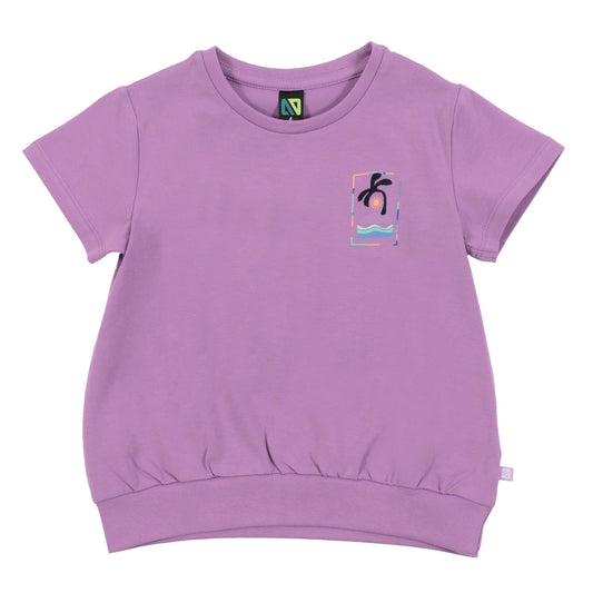 T-shirt  Filles Violet