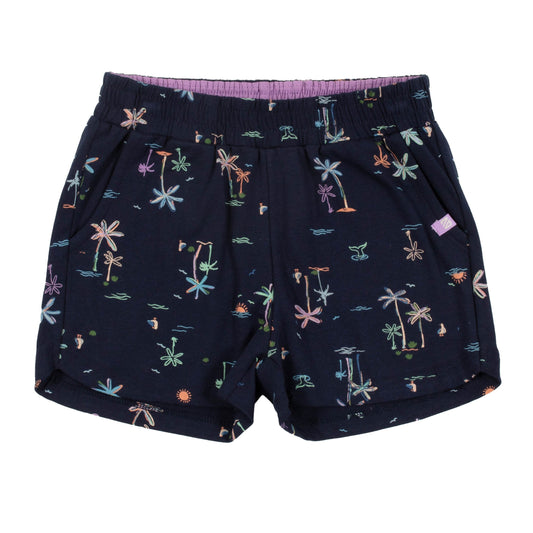 Short  Filles Marine