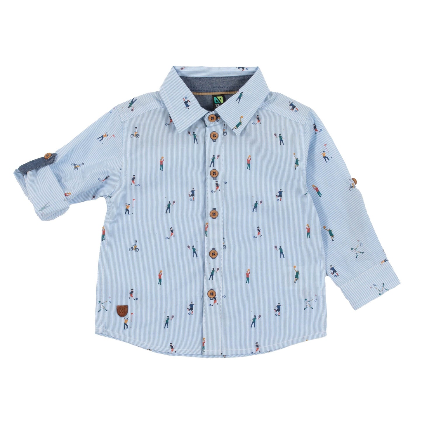 Chemise  Bébé Garcon Bleu Pâle