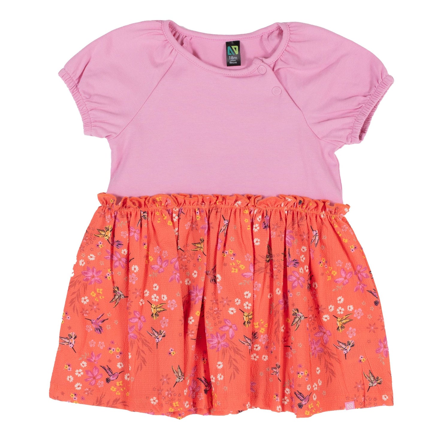 Ensemble robe deux-pièces  Bébé Fille Rose