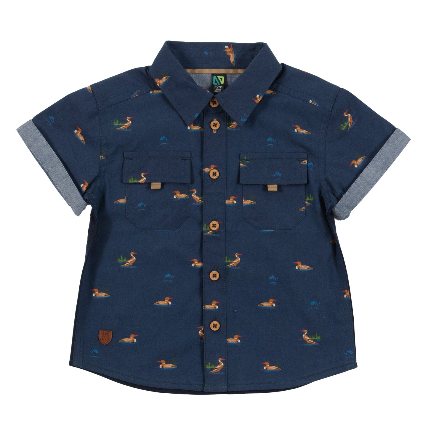 Chemise  Bébé Garcon Marine