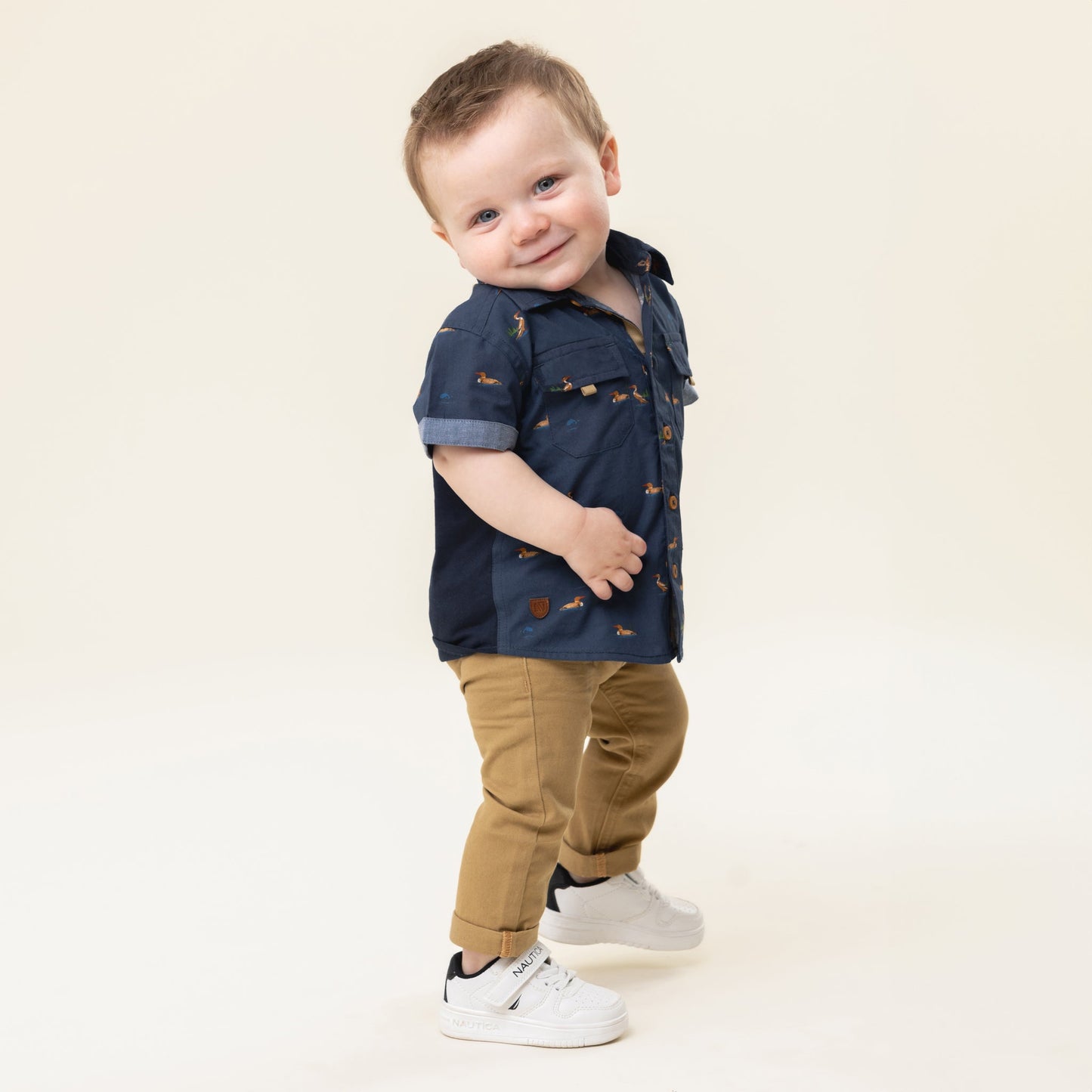 Chemise  Bébé Garcon Marine