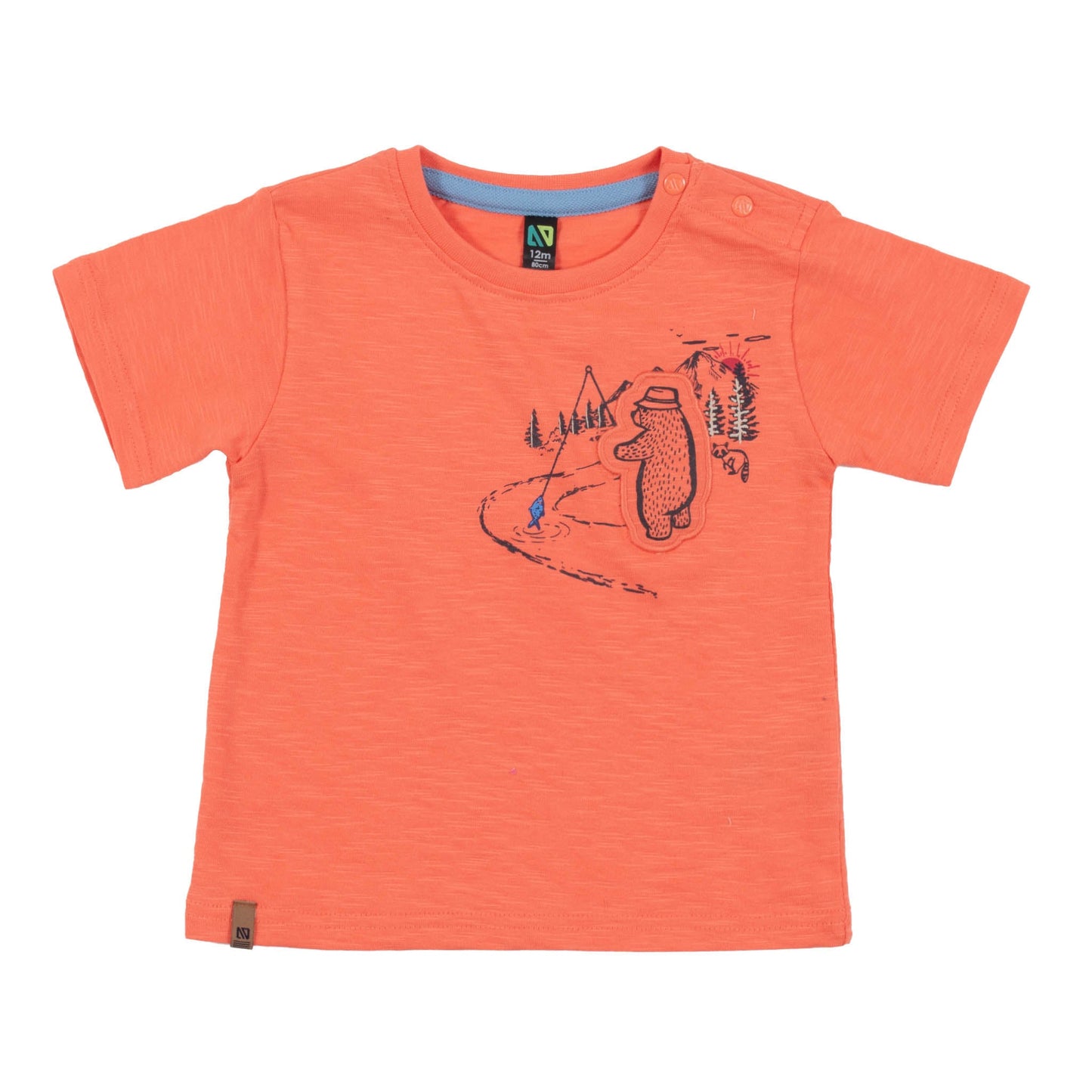 T-shirt  Bébé Garcon Orange