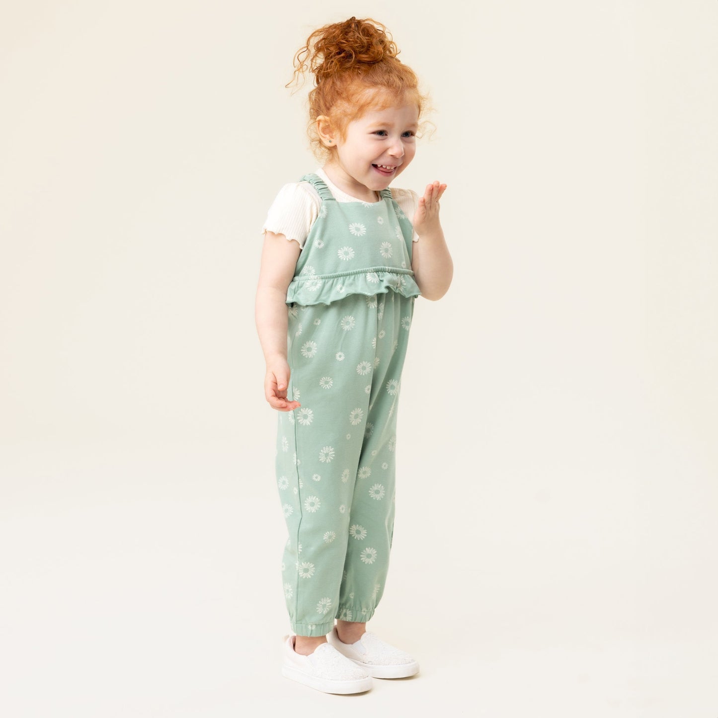 Ensemble T-shirt deux-pièces  Bébé Fille Vert