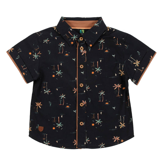 Chemise  Bébé Garcon Noir