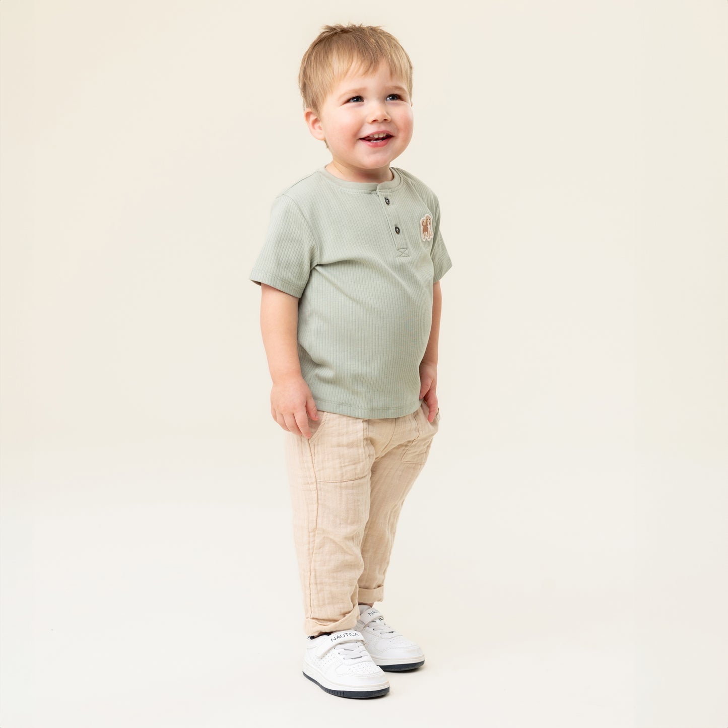 Pantalon  Bébé Garcon Beige