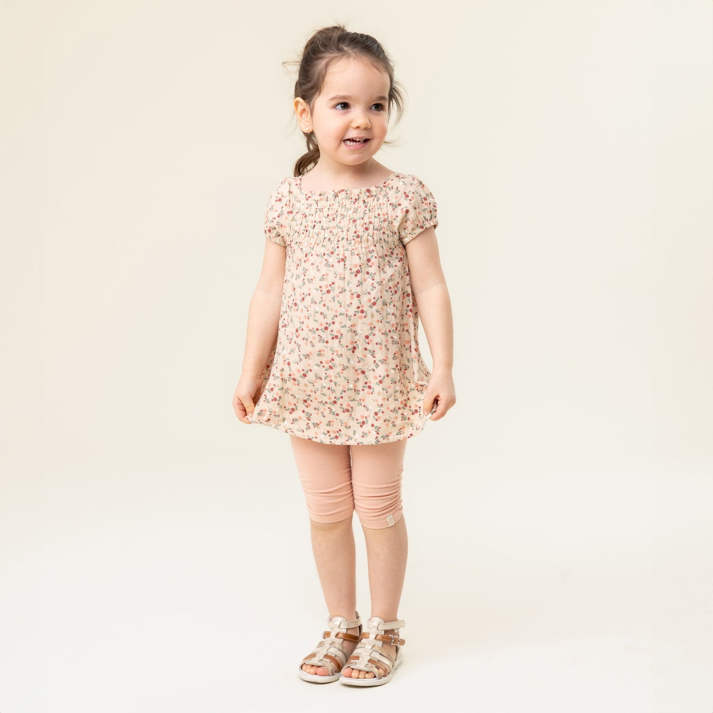 Robe  Bébé Fille Beige